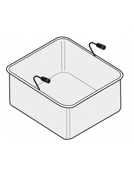 Cestello per cuocipasta 1×GN1/1 dim. cm 49x29x20h