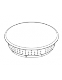 Spartifiamma ermetico con bordino - Kw 10