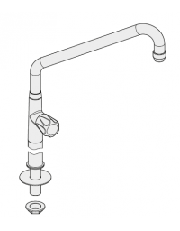 Colonnina acqua orientabile