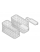 Set 2 cestelli extra per friggitrici Lt 21  - dim. cm 14x41x12h