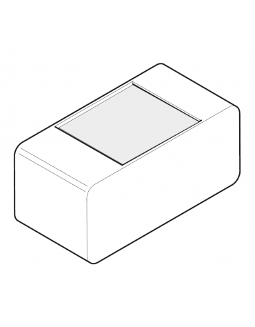 Vasca raccogli olio supplementare per friggitrici Lt 21