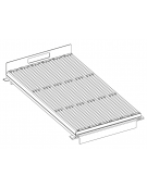 Griglia 1/2 modulo ghisa per griglia a pietra lavica