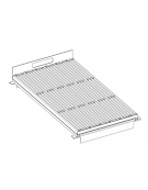 Griglia 1/2 modulo ghisa per griglia a pietra lavica