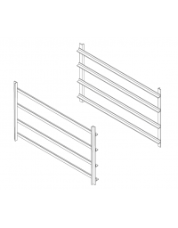 Kit guide griglie GN1/1 solo per vani neutri