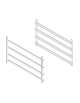 Kit guide griglie GN1/1 solo per vani neutri - per articoli DN36346, DN36517, DN36347