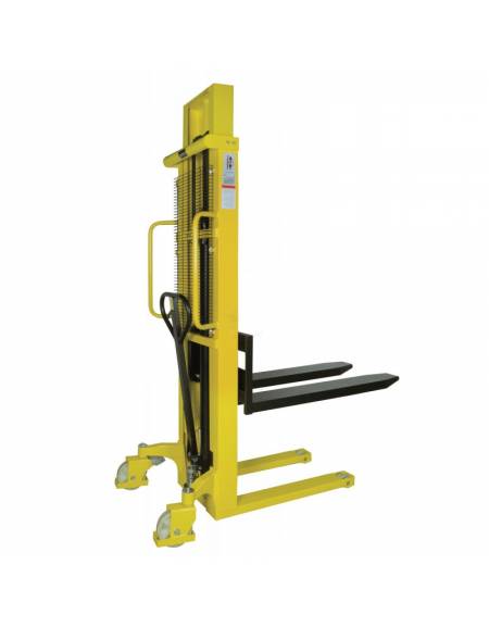 Sollevatore manuale a pompa idraulica - sollevamento cm 300 - Portata Kg 1000