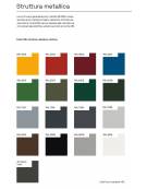 Portabici 7 posti realizzato completamente in acciaio zincato e verniciato. Da tassellare - cm 260x39x42,9h