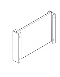 Supporti inox applicazione a parete per Salamandra 