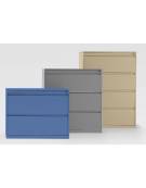 CLASSIFICATORE ORIZZONTALE 4 CASSETTI CON SERRATURA cm. 93 x 45 x 135 h.