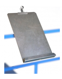 Leggio in lamiera verniciata con molla ferma carte per carrelli CASH & CARRY