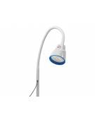 Lampada medicale diagnostica a 3 luci a led da parte muro con braccio flessibile - Intensità luminosa a 50 cm (lux): 60.000 