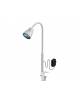 Lampada medicale diagnostica a 3 luci a led da tavolo con braccio flessibile - Intensità luminosa a 50 cm (lux): 60.000