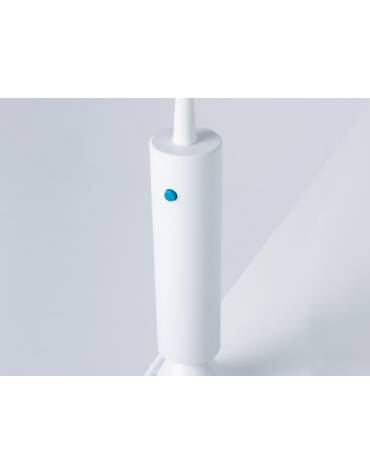 Lampada medicale diagnostica a led su carrello - Intensità luminosa a 50 cm (lux) 25.000 - Braccio flessibile e classe II