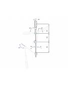 Lampada diagnostica su carrello con batteria con tre luci a Led-Intensità luminosa a 50 cm (lux): 60.000