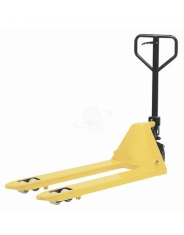 Carrello Transpallet con forche speciali da cm 180x54 - comando a leva 3 posizioni - Portata kg 1400