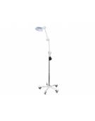 Lampada medicale a luce fredda con 9 lenti Led 1 - Su carrello - Con braccio fisso con snodi -regolazione dell’intensità luminos