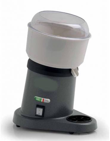 Spremiagrumi elettrico professionale 300 watt con corpo in alluminio verniciato e vasca in ABS - Velocità 1.400 rpm