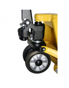 Carrello Transpallet per europallets con pompa monoblocco - forche cm 115x54 - portata Kg 2.500