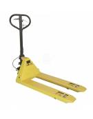 Carrello Transpallet con freno, comando a leva a 3 posizioni - doppio rullo -  forche cm 115x52 - portata Kg. 2500