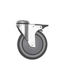 Set 2 ruote con freno per carrelli di servizio