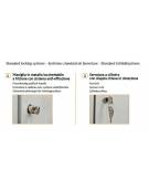 ARMADIO SPOGLIATOIO SPECIALISTICO VIGILI DEL FUOCO CON ANTE COLORATE CM 60 x 50 x 195 h - Conforme ai CAM