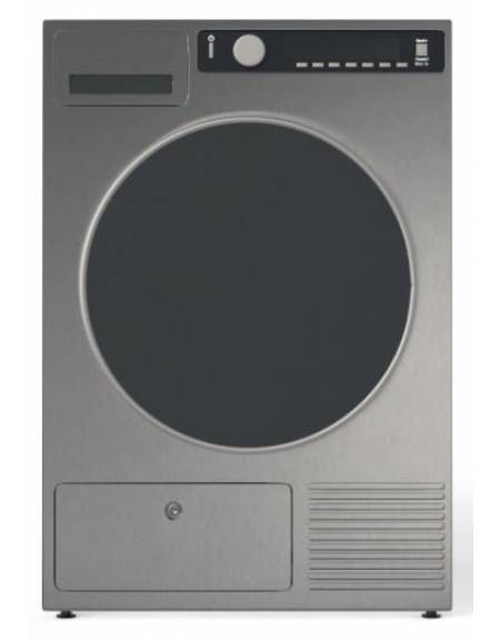 Essiccatoio asciugatrice elettrica professionale industriale Kg 8-Sistema di scarico a condensazione con pompa di calore-Monofas