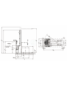 Carrello sollevatore semovente a batteria - Sollevamento elettrico cm 290 - Portata Kg 1200