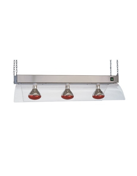 Telaio da appendere con lampade a infrarossi cm 104x53x24h