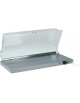 Piano caldo inox AISI 304 per riscaldare con cupola in plexiglass - potenza 450W - cm 90x45x20 h