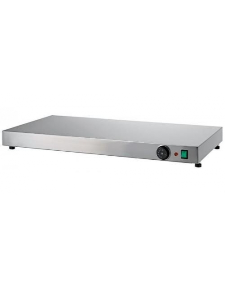 Piano caldo inox per riscaldare cm. 100x50x6h