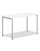 TAVOLO GRANDE RETTANGOLARE CON STRUTTURA IN METALLO TONDA Ø MM 40 - CM 140x80x76h - CONFORME AI CAM