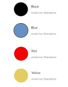 Coltello disosso in acciaio inox con manico polipropilene di vari colori - cm 16