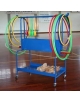 Mobile porta attrezzi per ginnastica