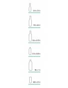 Frigo vetrina per bevande statico con agitatore 0°C/+5°C - capacità Lt 308 - Colore nero - cm 60x64x176,5h