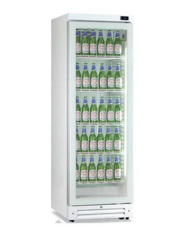 Frigo vetrina sub-zero statico per bevande con agitatore di aria - capacità 360 Lt - temperatura -2°C/+10°C - cm 60x65,1x186,1h