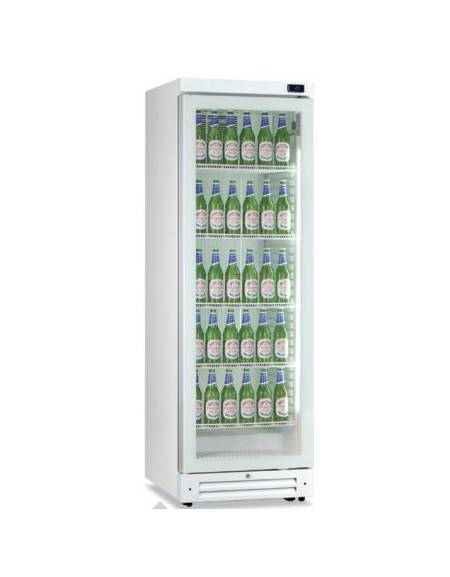 Frigo vetrina sub-zero statico per bevande con agitatore di aria - capacità 360 Lt - temperatura -2°C/+10°C - cm 60x65,1x186,1h