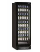 Frigo vetrina statico sub-zero per bevande sotto zero con mobile nero - capacità 360 Lt - temperatura -2°C/+10°C - cm 60x65,1x18