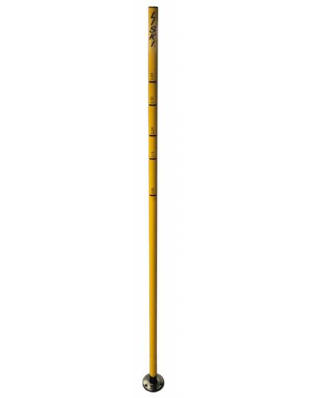 Misuratore in plastica per verifica altezza rete pallavolo