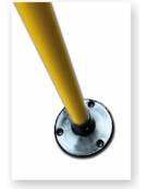 Misuratore di alluminio per verifica altezza rete pallavolo