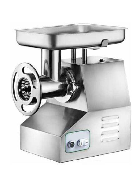 Tritacarne carenato Bocca attacco 32 - CON INVERSIONE DI MARCIA E GRUPPO MACINAZIONE INOX - Potenza Kw 2,2 /Hp 3 -Monofase
