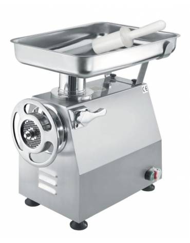 Tritacarne professionale carenato Attacco 32-MONOFASE-Con gruppo di macinazione inox ed inversione di marcia-Potenza Tritacarne 