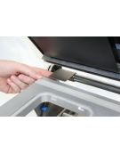 Termosigillatrice singola semi-automatica per confezionamento di vaschette o piatti - Dimensione massima vaschetta cm 26x19,5