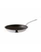 Padella in acciaio inox-alluminio con rivestimento antiaderente, 1 manico in acciaio inox - Ø cm 30 - altezza cm 5 - Lt 2,4