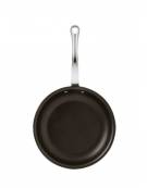 Padella in acciaio inox-alluminio con rivestimento antiaderente, 1 manico inox e contromaniglia - Ø cm 36 - h cm 5,5 - Lt 3,8