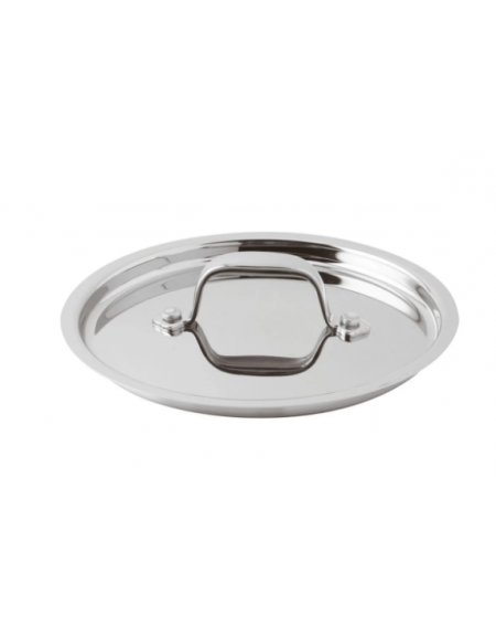 Coperchio in acciaio inossidabile cromato per pentole o casseruole - Ø cm 16