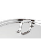 Coperchio in acciaio inossidabile cromato per pentole o casseruole - Ø cm 16