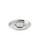 Coperchio in acciaio inossidabile cromato per pentole o casseruole - Ø cm 18