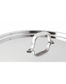 Coperchio in acciaio inossidabile cromato per pentole o casseruole - Ø cm 20