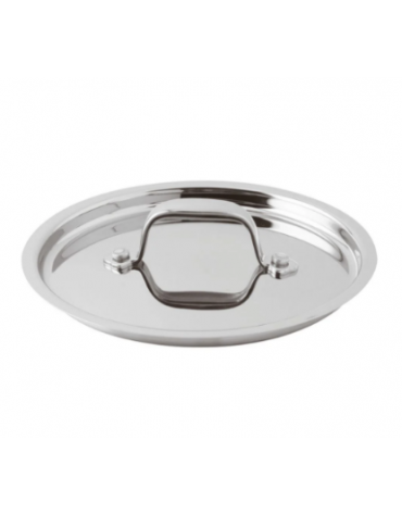 Coperchio in acciaio inossidabile cromato per pentole o casseruole - Ø cm 24