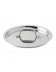 Coperchio in acciaio inossidabile cromato per pentole o casseruole - Ø cm 24